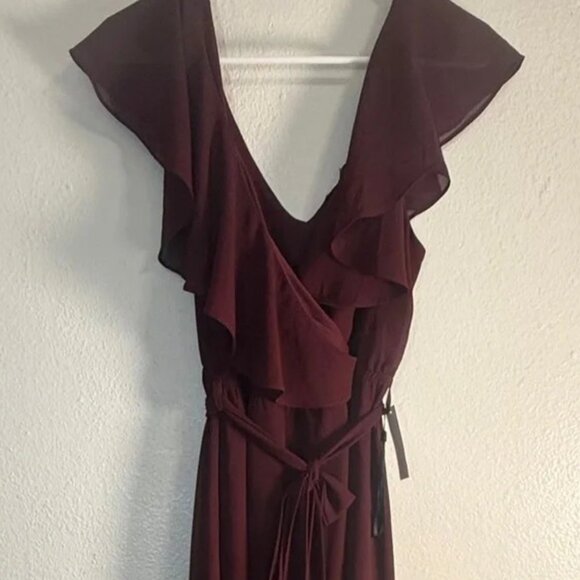Baltic Born formal wine red maroon dress XXL - Picture 6 of 6